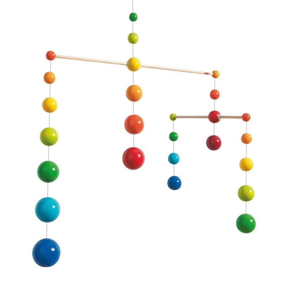 New Haba wooden mobile German- nursery, Montessori, LBGTQ, play room, decor